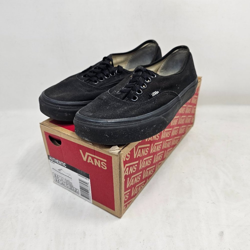 Vans Classics Original Authentic Black Unisex Sho… - image 2
